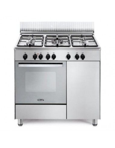 Delonghi DEMX 96 B5 Cucina Gas 5 Fornelli Con Forno Elettrico Da 90 Cm