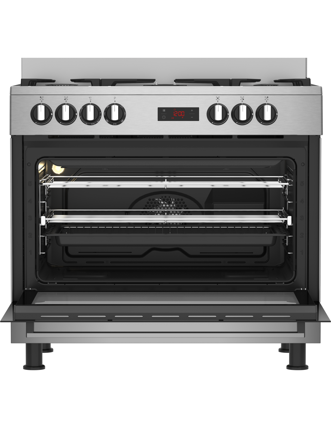 Beko Gm Dx Cucina Gas Fornelli Con Forno Elettrico Da Cm