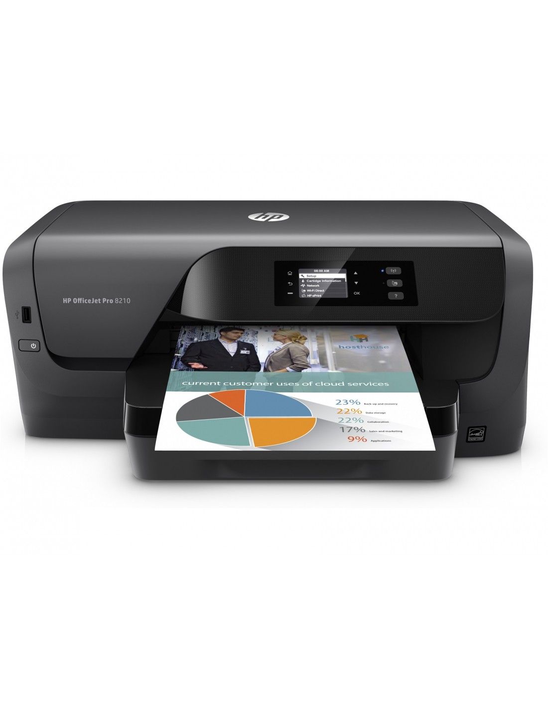 HP CZ993A#BHC Stampante Inkjet a Colori Stampa A4 Wi-Fi Airprint Officejet  200