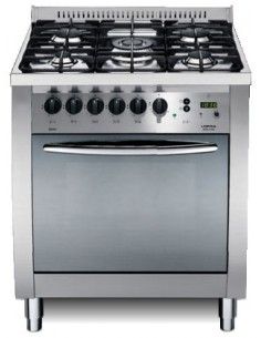 Lofra PBI66GVT/C Cucina Gas 4 Fornelli con Forno Elettrico,Natural da 60 cm  Avorio