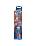 Oral-b DB4510K Spazzolino rotante a Batteria Blu, Rosso