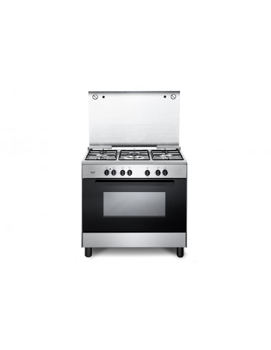 Delonghi SGW 554 N Cucina Gas 4 Fornelli con Forno a Gas da 50 cm