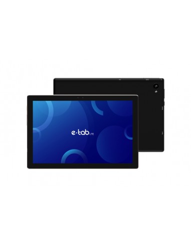 MICROTECH E-TAB Tablet 10 Memoria 64 GB Ram 4 GB Wi-Fi 5 (802.11ac) 4G  Android 10 Nero - ETL101GB