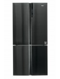 Haier HTF-610DSN7 Frigorifero Side by Side428 L No Frost Classe F Nero