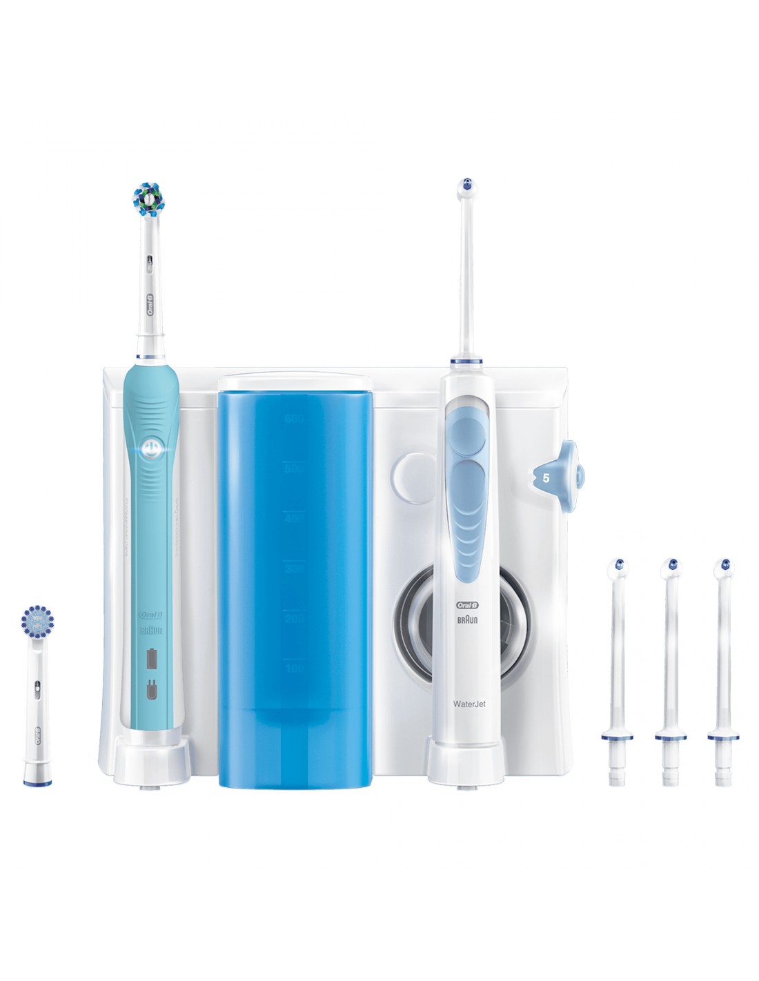 Idropulsore e spazzolino elettrico - Braun Oral-B Genius 8600 Adulto  Spazzolino oscillante Argento