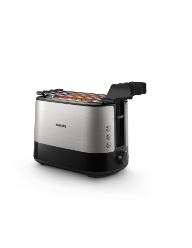 Delonghi Tostapane nero 2 fette 550W con pinze CTX2203.BK