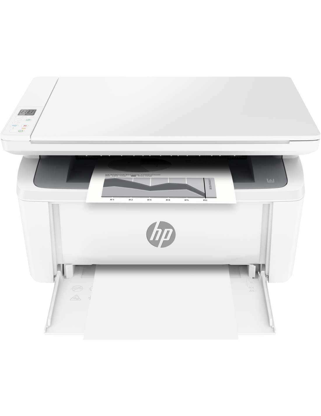 Hp laserjet m140we 7md72e, stampante multifunzione laser a4, monocromatica,  sta