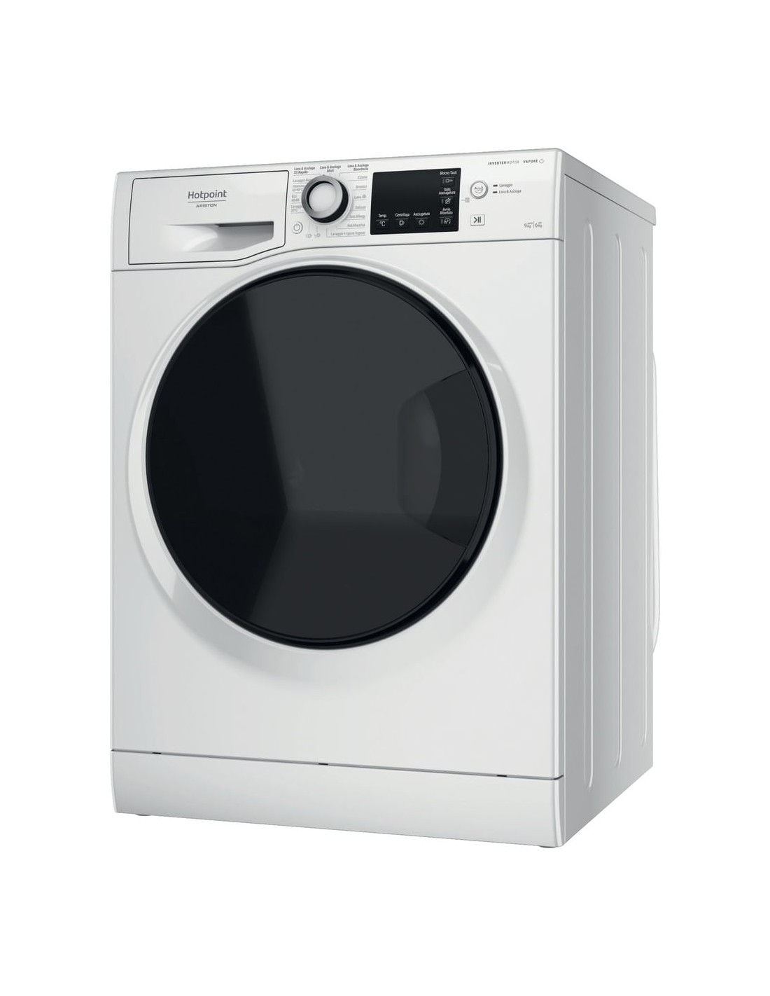 Hotpoint Ariston NDB9636DAIT Lavasciuga 6/9 kg 1400 Giri/min Classe D  Bianco