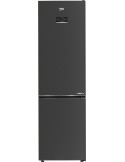 Beko B5RCNE406LBRW Frigorifero Combinato 355 L No Frost Classe C Nero, Acciaio inossidabile