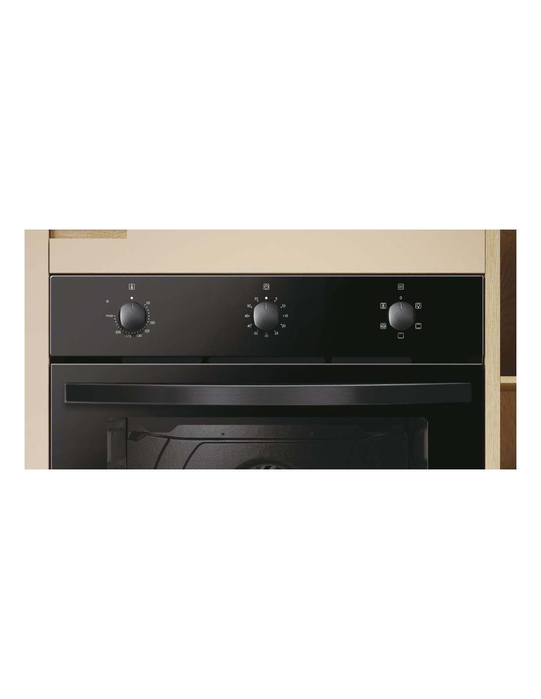 OFFERTA ELETTROVILLAGE  CANDY FIDC N502 FORNO ELETTRICO DA INCASSO 65LT  CLASSE A NERO