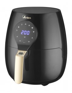 Friggitrice ad Aria, Air Fryer 12L, Capacità XXL 2000W Multifunzionale  Friggitrice Senza Olio, 8 Programmi, Schermo Digitale LED, Temperatura :  : Casa e cucina