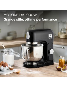 Braun MQ 70 robot da cucina 1,5 L Nero Nero, 1,5 L, Nero