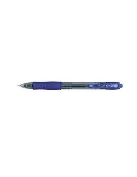 Penna gel a scatto Pilot G-2 0,7 mm blu scuro 001489