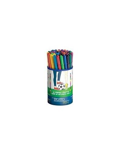 Fila-Tratto 807100 Tratto Pen - Barattolo da 50pz in colori assortiti -  OFBA srl