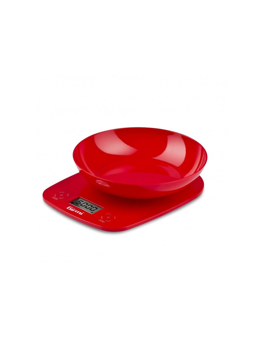 Bilancia da cucina digitale elettronica con Ciotola Portata Massima 5 Kg  Autospegnimento colore Rosso - PS0102